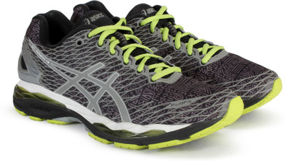 asics gel nimbus 18 mens grey