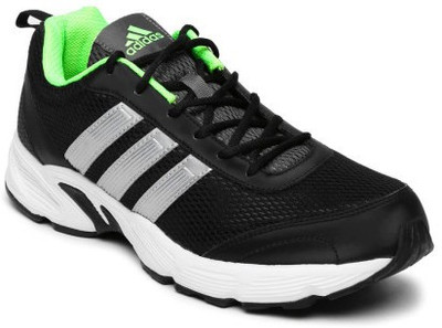 

ADIDAS ALBIS 1.0 M Running Shoes For Men(Black, Black/metsil/nt.met/solar green