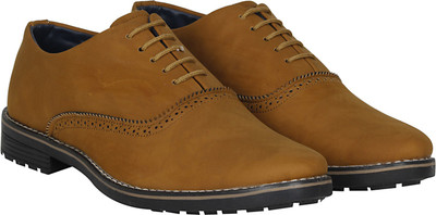 

Kraasa TickTack Brogues For Men(Tan