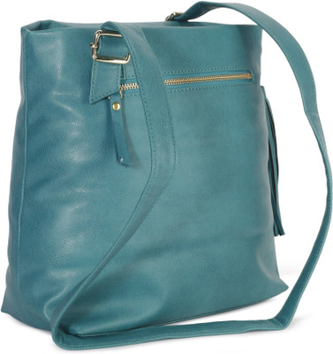 

Fastrack Women Casual Blue PU Sling Bag