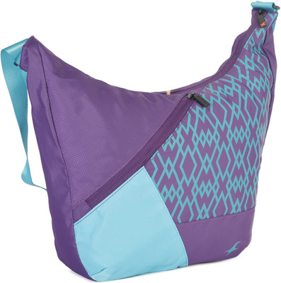 

Fastrack Women Casual Blue, Purple PU Sling Bag