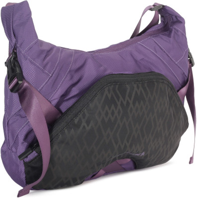 

Fastrack Women Casual Purple PU Sling Bag