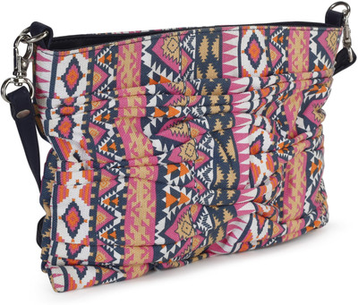 

Fastrack Women Casual Multicolor PU Sling Bag