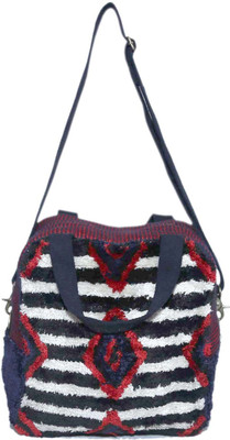 

DIWAAH Women Casual Multicolor Cotton Hand-held Bag