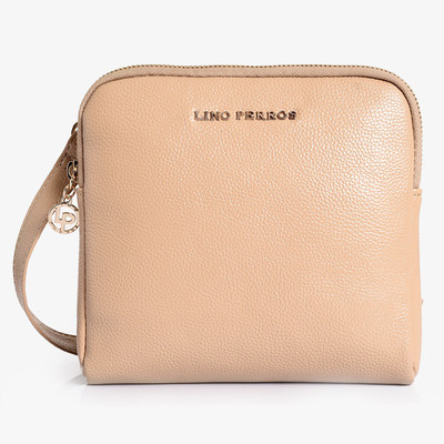 

Lino Perros Women Casual Beige Leatherette Sling Bag