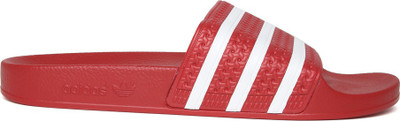

ADIDAS ORIGINALS ADILETTE Slides, Lgtsca/wht/lgtsca