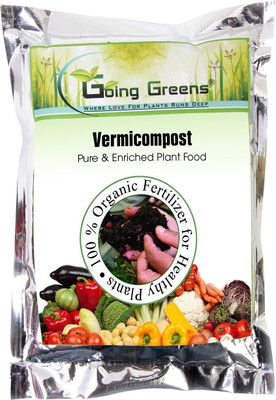 

Going Greens Organic Vermicompost (Improves quality of soil & helps plant growth) Soil Manure(400 g Powder)