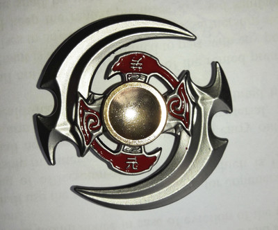 

onmart Designer MATLIC Round Shield Fancy Spinner Ultra Speed Tri-Spinner Toy Premium quality(Multicolor)