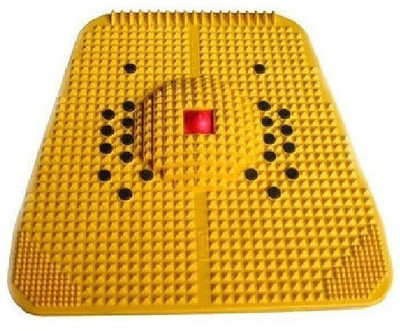 

VIVAAN Acupressure Mat Relieve Stress Pain Acupuncture Massager (Yellow) Yellow 6 mm Accupressure Mat, Bells
