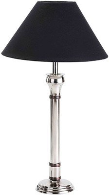 

Sammsara Amadeus Silver & Black column lamp Table Lamp(58 cm, Silver, Black)