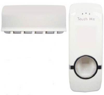 

Bruzone Plastic Toothbrush Holder(White, Wall Mount)