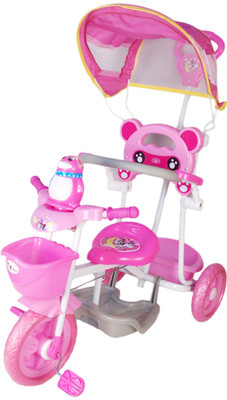

Toyhouse Easy to Steer Penguin Baby Tricycle Tricycle(Multicolor), Pink