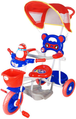 

Toyhouse Easy to Steer Penguin Baby Tricycle Tricycle(Multicolor), Red