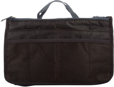 

House of kart Multipocket Handbag Organizer For Easy Bag Switching(30(W) X 18.5(H) X 8.5 (D)(Black)