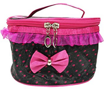 

ShopAis Travel Toiletry Makeup Cosmetic Bow Bag Organizer Travel Toiletry Kit(Multicolor)