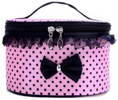 

ShopAis Travel Toiletry Makeup Cosmetic Bow Bag Organizer Travel Toiletry Kit(Multicolor)