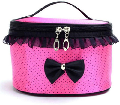 

ShopAis Travel Toiletry Makeup Cosmetic Bow Bag Organizer Travel Toiletry Kit(Multicolor)
