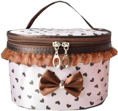 

selva front Women's Cosmetics Storage Bag multi Vanity Box(Multicolor)
