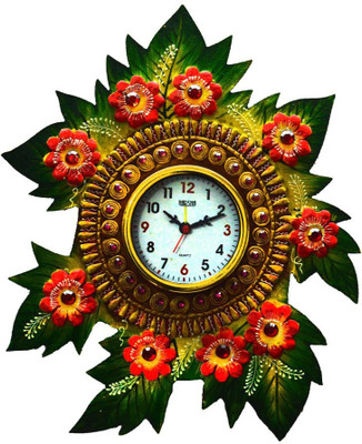 78% OFF on eCraftIndia Analog 38.1 cm X 30.48 cm Wall Clock(Multicolor, With Glass) 78% OFF on eCraftIndia Analog 38.1 cm X 30.48 cm Wall Clock(Multicolor, With Glass)