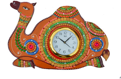 39% OFF on eCraftIndia Analog 33.02 cm X 53.34 cm Wall Clock(Multicolor, With Glass) 39% OFF on eCraftIndia Analog 33.02 cm X 53.34 cm Wall Clock(Multicolor, With Glass)