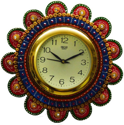 50% OFF on eCraftIndia Analog 30.48 cm X 30.48 cm Wall Clock(Red, Blue, With Glass) 50% OFF on eCraftIndia Analog 30.48 cm X 30.48 cm Wall Clock(Red, Blue, With Glass)