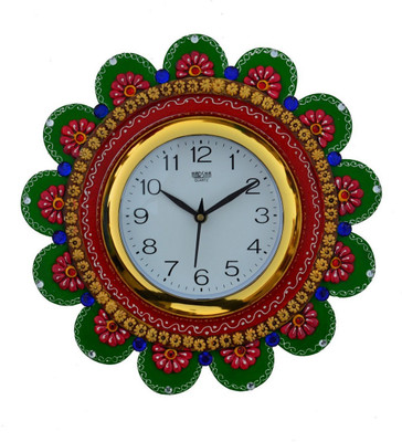 68% OFF on eCraftIndia Analog 22.86 cm X 22.86 cm Wall Clock(Multicolor, With Glass) 68% OFF on eCraftIndia Analog 22.86 cm X 22.86 cm Wall Clock(Multicolor, With Glass)