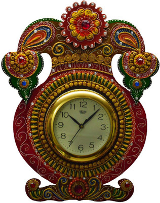 51% OFF on eCraftIndia Analog 45.72 cm X 36.83 cm Wall Clock(Multicolor, With Glass) 51% OFF on eCraftIndia Analog 45.72 cm X 36.83 cm Wall Clock(Multicolor, With Glass)