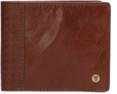 

Van Heusen Men Casual, Trendy Tan Genuine Leather Wallet(9 Card Slots)
