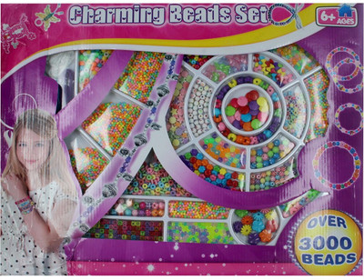 

Hamleys Comdaq Art and Craft Jewelry Making Bead Craft Set Toy for Girls with 3000 Beads