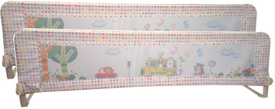 

Ehomekart 6 by 2 Feet Extra Long BEDRAIL(White-Dotted)