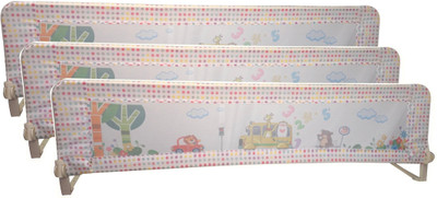 

Ehomekart 6 by 2 Feet Extra Long BEDRAIL(White-Dotted)