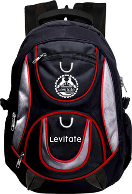 

Levitate LOGANV3 29 L Backpack(Black, Silver)