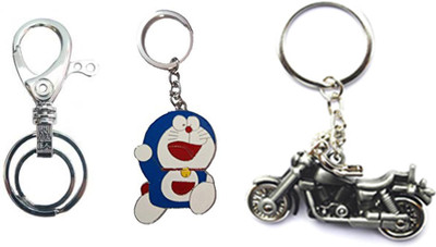 

MGP Fashion Love couple romentic gift girl boy family Trendy Gift Metallic Key Chain Combo No.528 Key Chain(Multicolor)