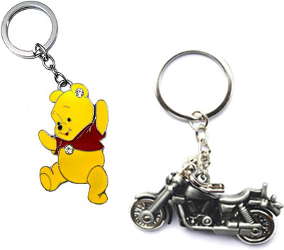 

MGP FASHION Attractive,God,couple,love,cartton,locking,Trendy Love Girl Boy Family Gift Metal Key Chain Combo No.411 Key Chain(Multicolor)