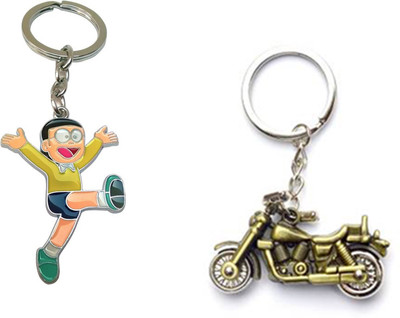 

MGP Fashion Attractive,God,couple,love,cartton,locking,Trendy Love Girl Boy Family Gift Metal Key Chain Combo No.398 Key Chain(Multicolor)