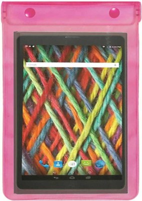 ACM Pouch for Micromax Fantabulet F666(Pink, Waterproof, Silicon, Pack of: 1)