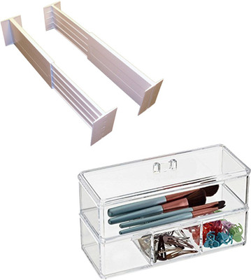 

Evana 308 Drawer Divider with Cosmetic Holder Drawer Divider(Plastic)