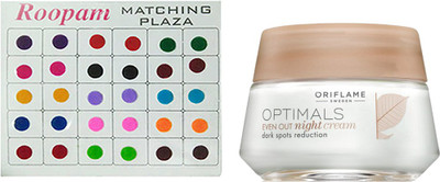 

Oriflame Sweden Bindi with Optimals Even Out Night Cream(50g)(Set of 2)