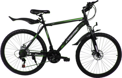 

COSMIC COLORADO 21 SPEED MTB BICYCLE BLACK/GREEN-SPECIAL EDITION 26 T Mountain/Hardtail Cycle(21 Gear, Black, Green)