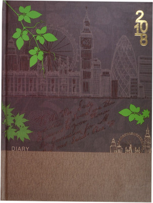 

WRITEAWAY Book-size Diary(2018 DAIRY- N/S I DATE (2COL.) "SPECIAL" PRODUCT NO. 80, Multicolor, Pack of 8)