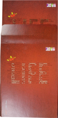 

WRITEAWAY Book-size Diary(2018 DIARY- N/S I DATE (4COL.) SUNDAY SEPARATE WITH BOX- LIFE DIARY PRODUCT NO.50, Multicolor, Pack of 5)