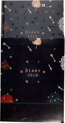 

WRITEAWAY Book-size Diary(2018 DAIRY- N/S I DATE SMALL (2COL.) WITH BOX PRODUCT NO. 73, Multicolor)