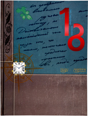 

WRITEAWAY Book-size Diary(2018 DAIRY- N/S I DATE SMALL (2COL.)PRODUCT NO. 74, Multicolor, Pack of 12)