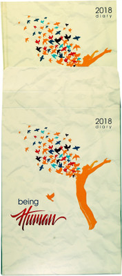 

WRITEAWAY Book-size Diary(2018 DIARY- A5 I DATE (2COL.) (MONTH-CUT) WITH BOX- BEING HUMAN PRODUCT NO. 54, Multicolor)