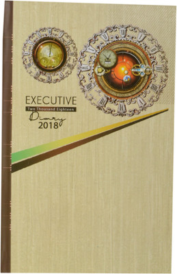 

WRITEAWAY Book-size Diary(2018 DIARY- CHIEF I DATE (1COL.) PRODUCT NO. 460, Multicolor)