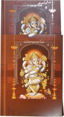 

WRITEAWAY Book-size Diary(2018 DIARY- N/S I DATE (12 PHOTO) (2COL.) WITH BOX- GANESHA; PRODUCT No. 84, Multicolor)