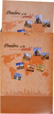 

WRITEAWAY Book-size Diary(2018 DIARY- CHIEF I DATE (12 PHOTO) (2COL.) WITH BOX- WONDER OF THE WORLD; PRODUCT No. 64, Multicolor, Pack of 12)