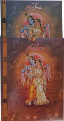 

WRITEAWAY Book-size Diary(2018 DAIRY- N/S I DATE (12 PHOTO) (2COL.) WITH BOX- KRISHNA; PRODUCT No. 84, Multicolor, Pack of 5)