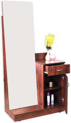 

Eros Iris Engineered Wood Dressing Table(Finish Color - Wooden)