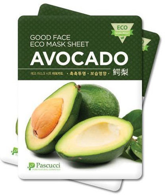 Pascucci Avocado Good Face Eco Mask Sheet(23 ml)